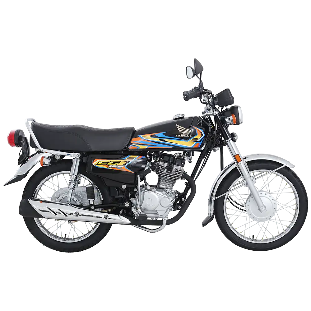 Atlas Honda CG125 — Black